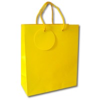 Medium Gift Bag - Yellow (WMGB-6477-3)